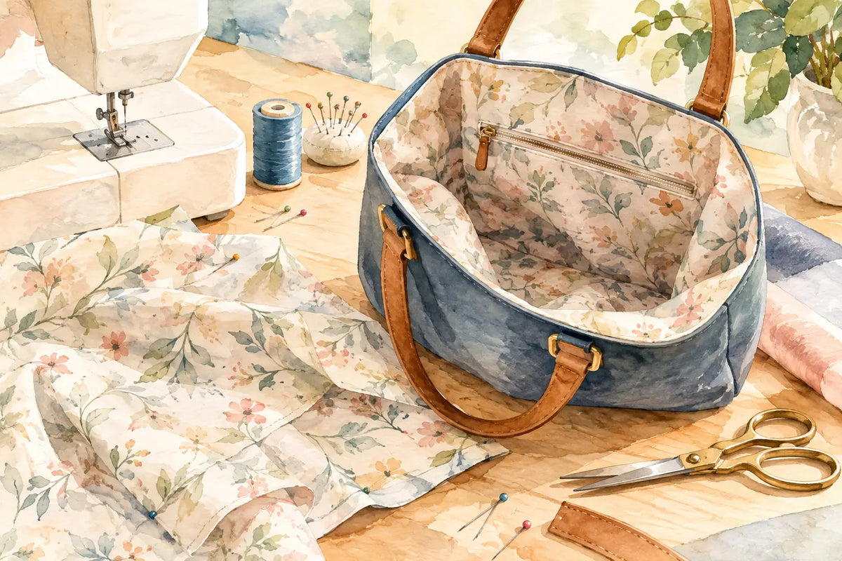 Come cucire la fodera della borsa senza errori