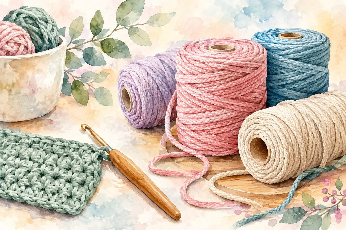 Scegliere il cordino poliestere per crochet