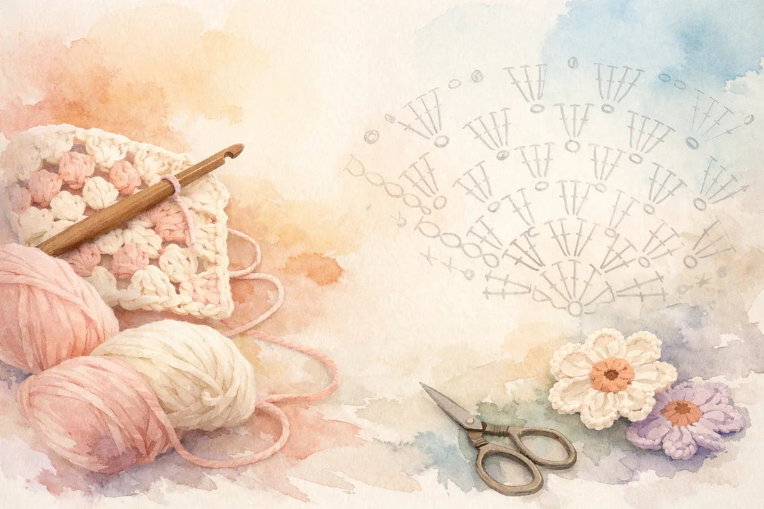 Come leggere uno schema crochet senza confondersi
