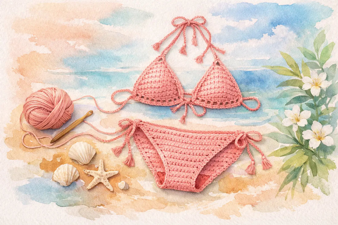 Tutorial bikini uncinetto principiante facile