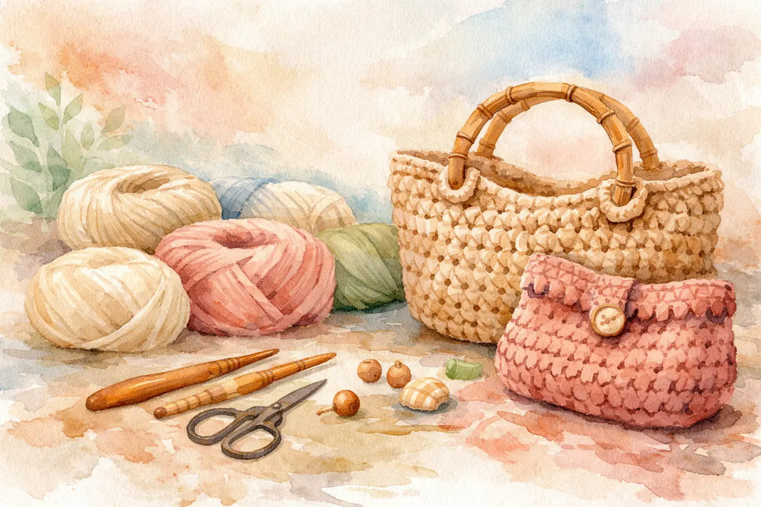 Migliori filati per borse crochet: come sceglierli