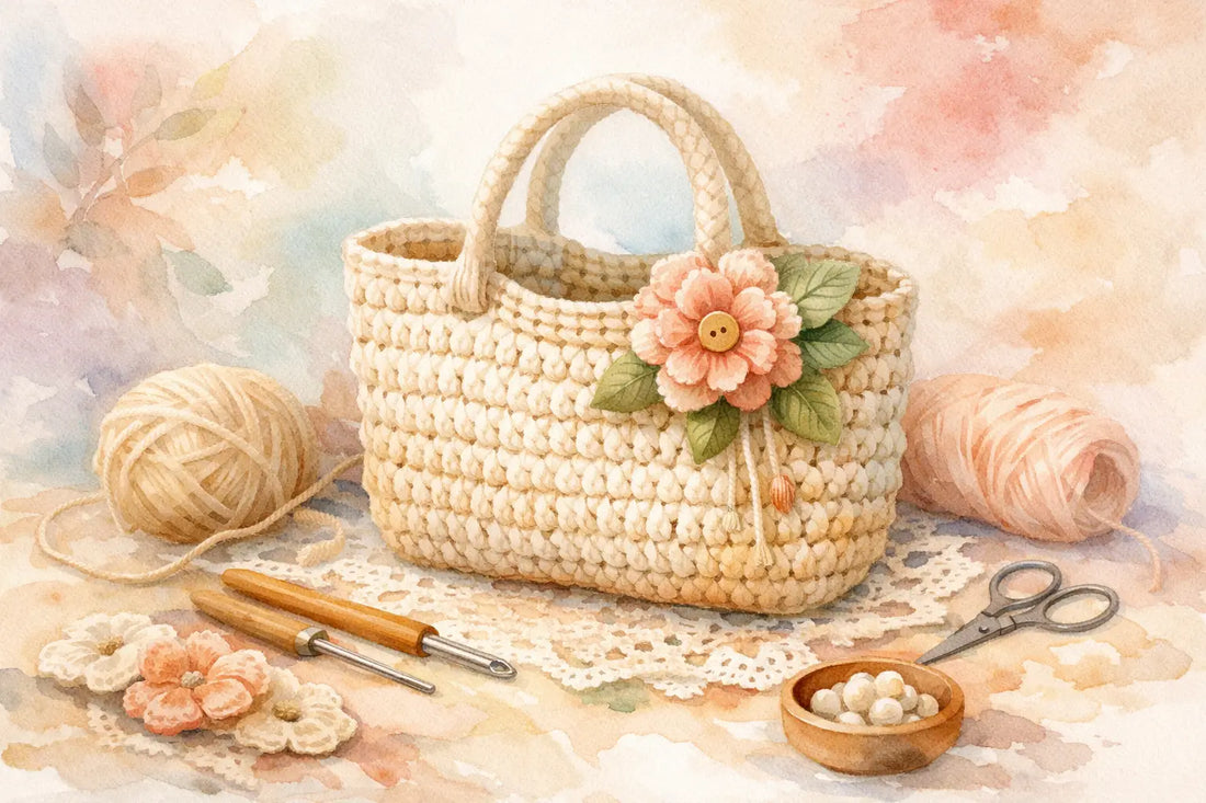 Come fare una borsa all'uncinetto bene
