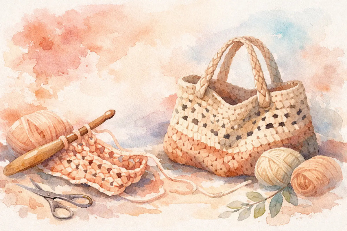 Come evitare una borsa cedevole all’uncinetto