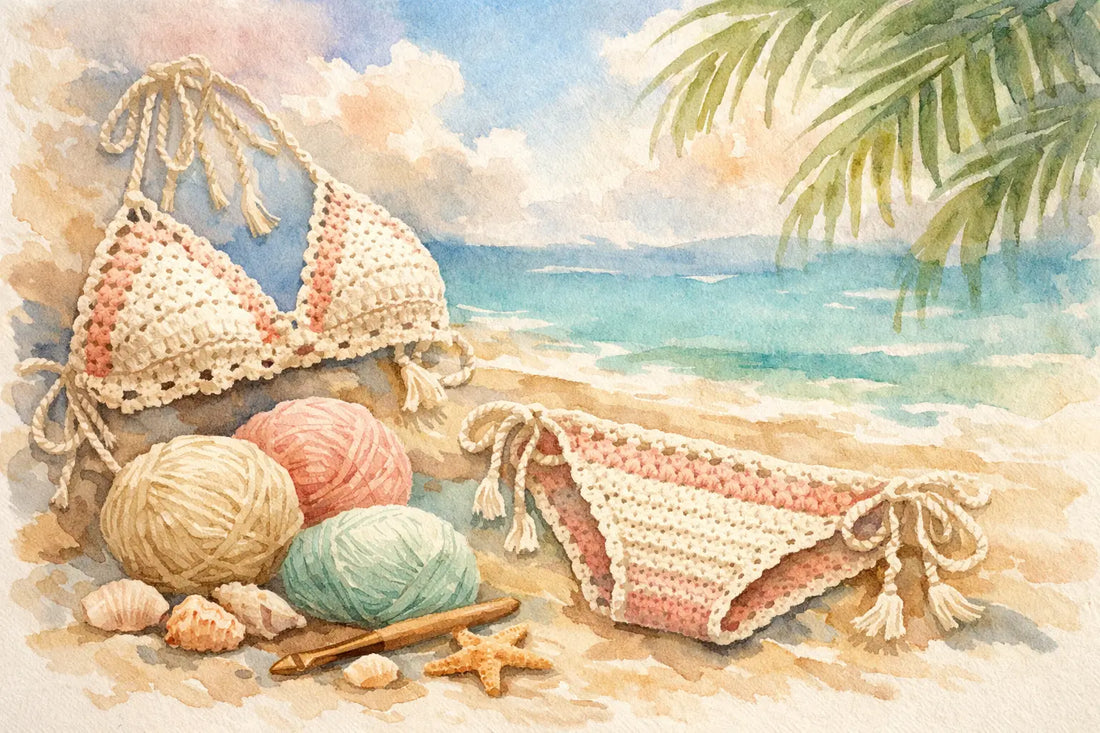 Materiali bikini crochet per un fit perfetto