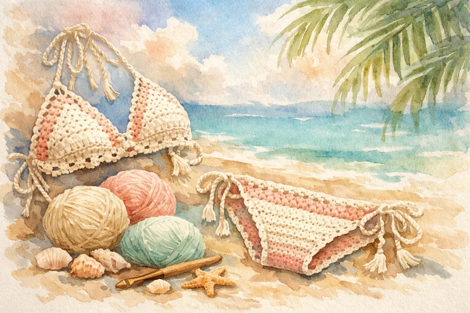 Materiali bikini crochet per un fit perfetto