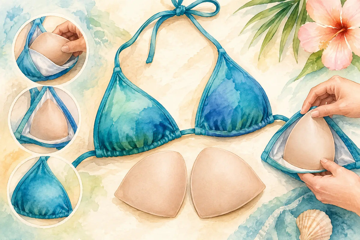 Come inserire coppe bikini senza rovinare la forma