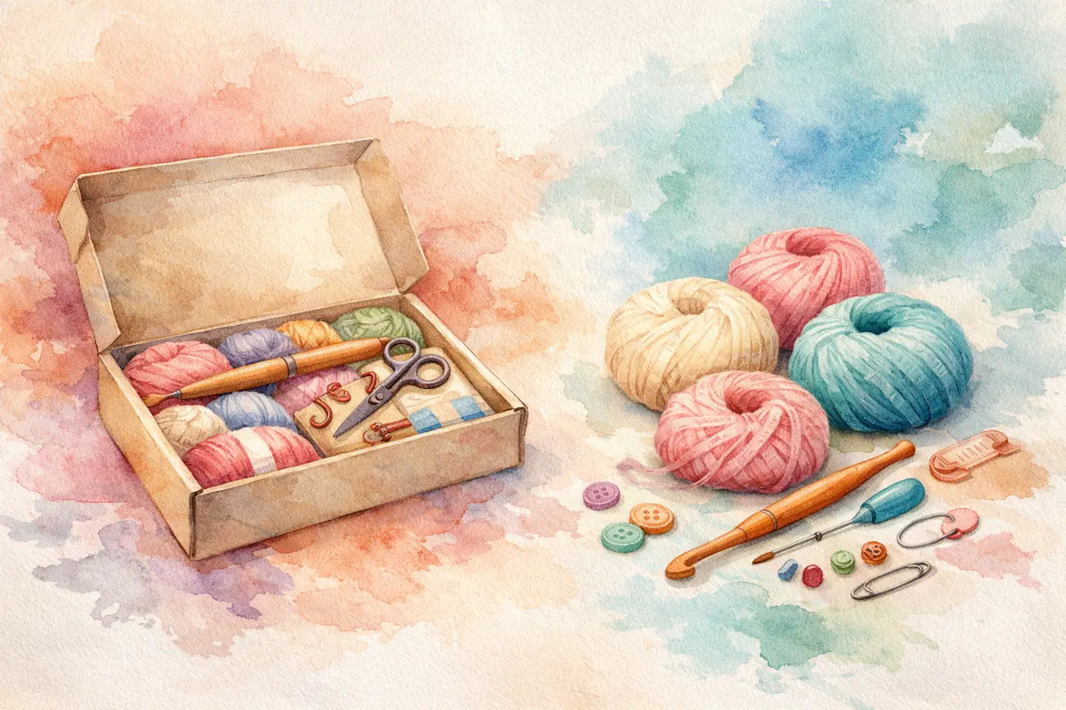 Kit uncinetto o materiali singoli, quale scegliere?