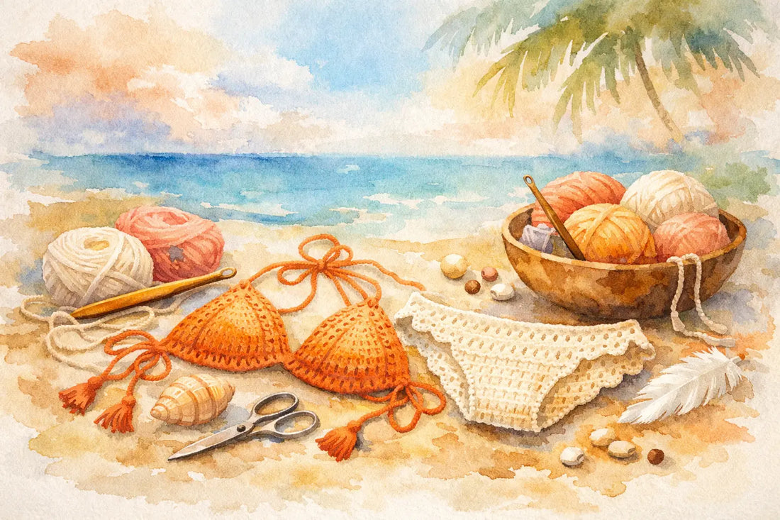 Guida materiali bikini uncinetto: cosa serve
