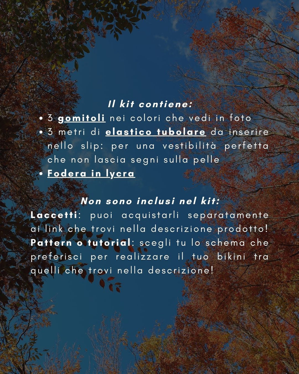 Kit Bikini | Armocromia | Autunno