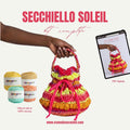 Kit Secchiello in rafia Soleil: Materiale + PDF digitale