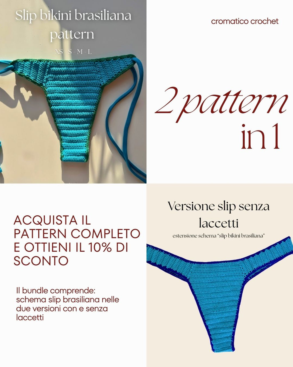 2-in-1 Bikini Set: Il Bundle Completo per il tuo Slip Perfetto