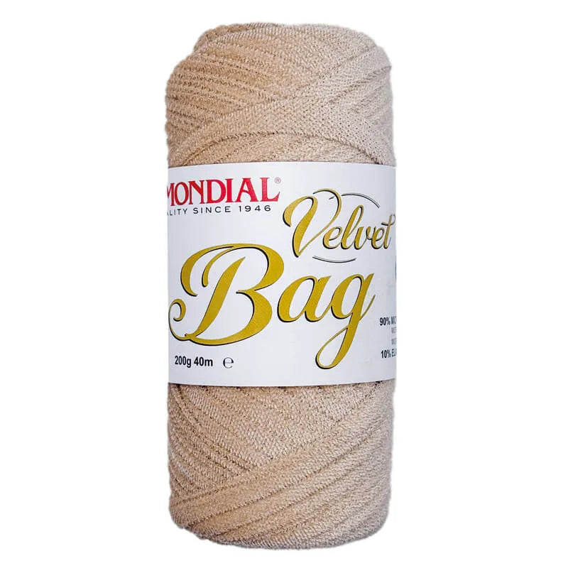 Velvet Bag Mondial | Fettuccia effetto velluto | 200g x 40m