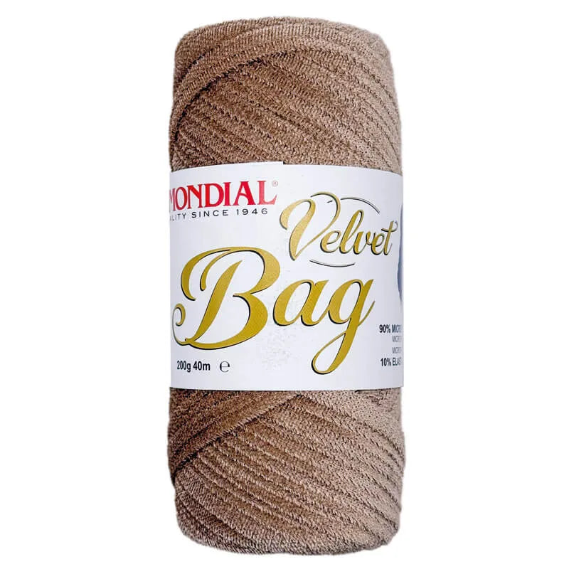 Velvet Bag Mondial | Fettuccia effetto velluto | 200g x 40m