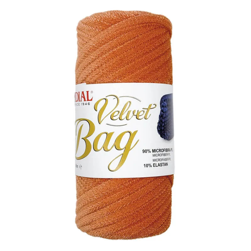 Velvet Bag Mondial | Fettuccia effetto velluto | 200g x 40m