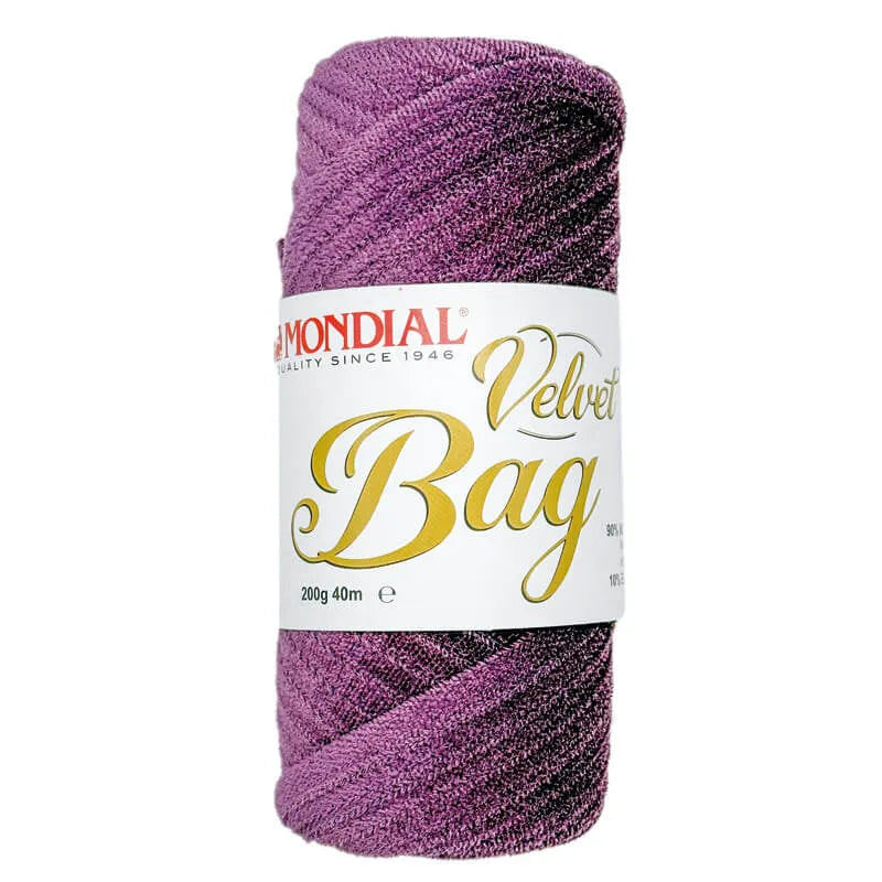 Velvet Bag Mondial | Fettuccia effetto velluto | 200g x 40m