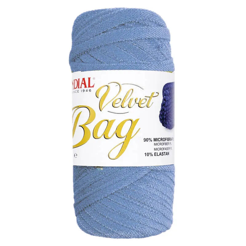 Velvet Bag Mondial | Fettuccia effetto velluto | 200g x 40m