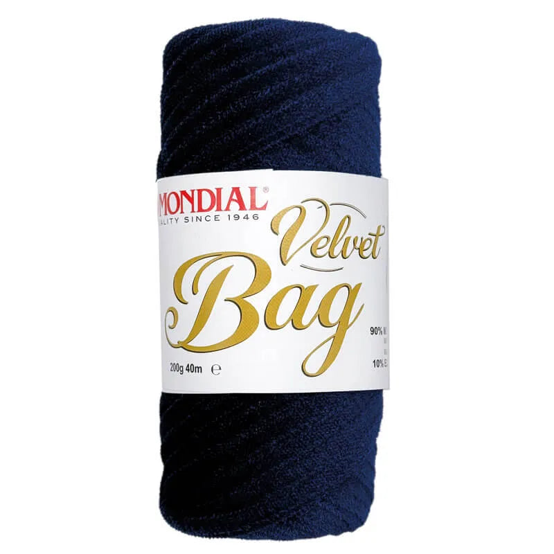 Velvet Bag Mondial | Fettuccia effetto velluto | 200g x 40m