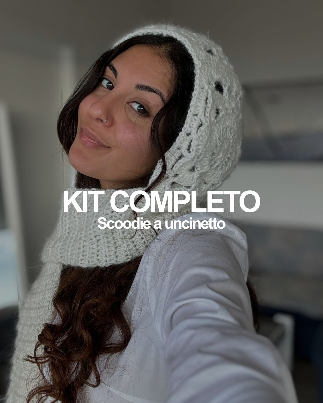 Kit Scoodie uncinetto