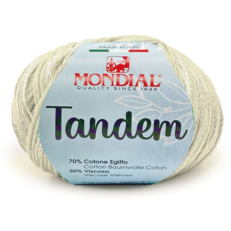 Tandem - 340 - Panna | Cotone e viscosa | Mondial