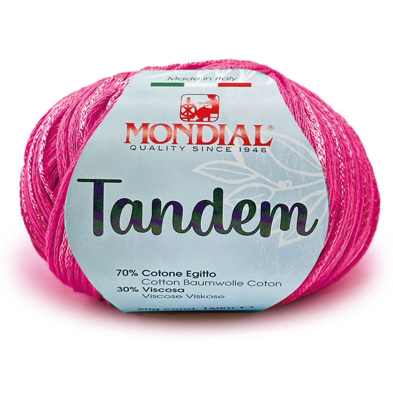 Tandem - 344 - Fucsia | Cotone e viscosa | Mondial