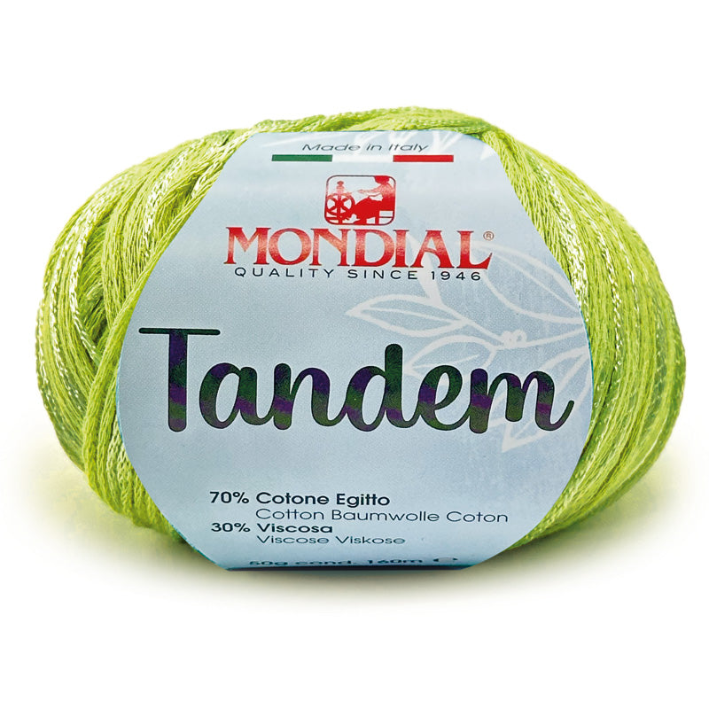 Tandem - 349 - Lime | Cotone e viscosa | Mondial