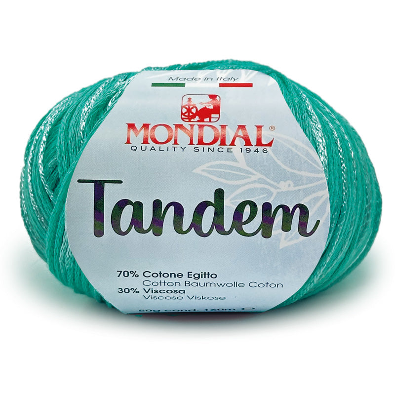 Tandem - 352 - Smeraldo | Cotone e viscosa | Mondial