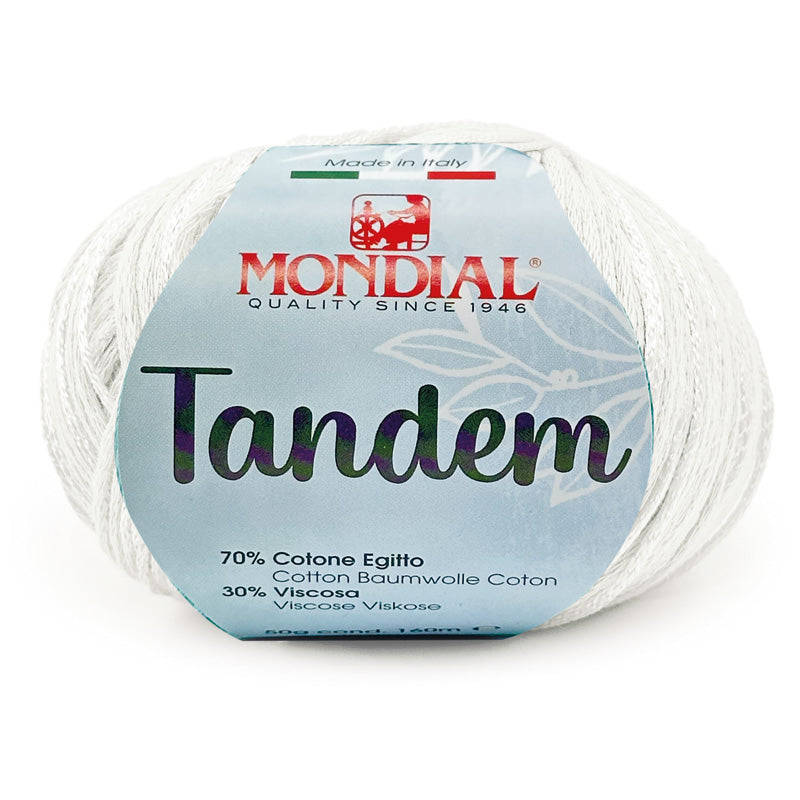 Tandem - 355 - Bianco | Cotone e viscosa | Mondial