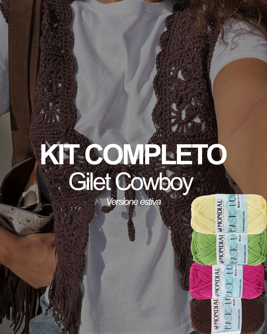 Kit Gilet Cowboy - Versione estiva