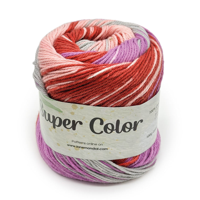Super Color - 451 | Corallo/Rosa/Acqua | Mondial