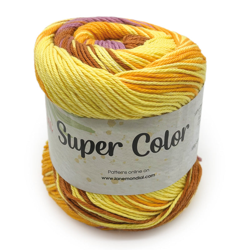 Super Color - 452 | Mattone/Lilla/Giallo | Mondial