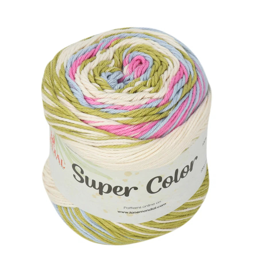 Super Color - 456 | Panna/Verde/Rosa/Azzurro | Mondial