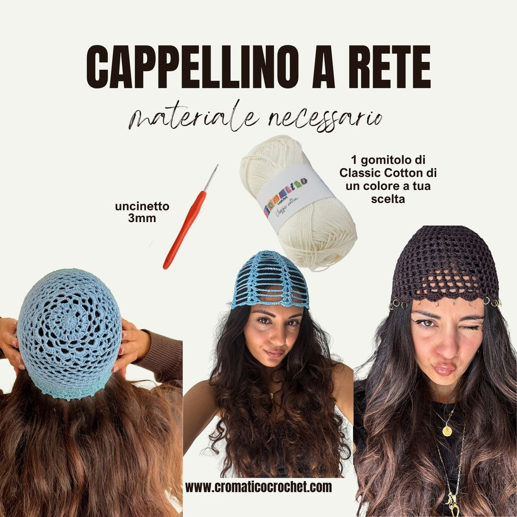 Kit Cappellino a rete | Solo materiale