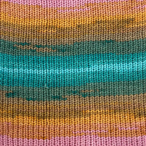 496 - Azzurro/Rosa/Senape