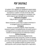 Pattern digitale - Secchiello in Rafia - Soleil 🥭