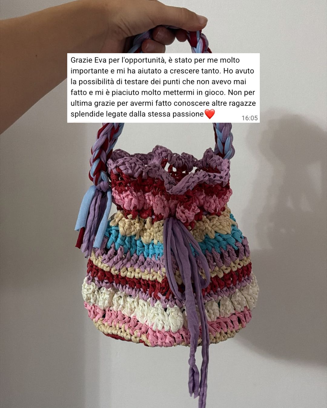 Kit Secchiello in rafia Soleil: Materiale + PDF digitale