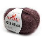Dolce mohair - Mondial - 60% Kid Mohair 40% Microfibra PC - 50g x 150m