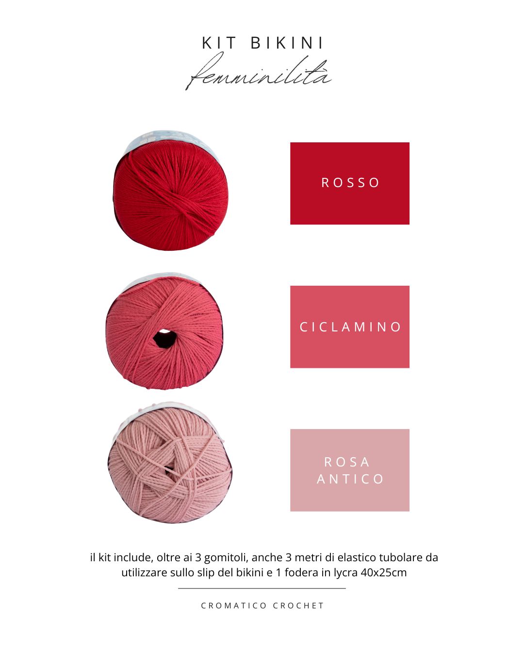 Kit Bikini - Femminilità