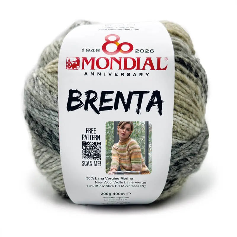Brenta | Mondial | 70% Microfibra PC 30% lana Vergine | 200gx400m