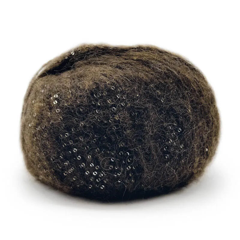 Gran Galà | Mondial | Filato con paillettes | 50% alpaca baby 25% microfibra PA 25% microfibra PL | 50gx125m