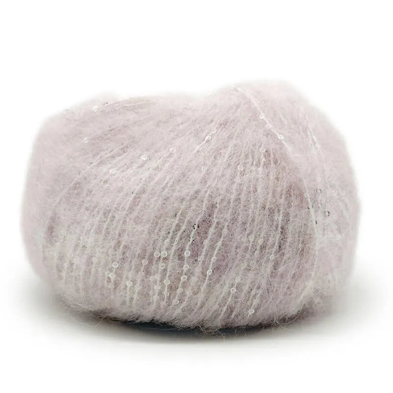 Gran Galà | Mondial | Filato con paillettes | 50% alpaca baby 25% microfibra PA 25% microfibra PL | 50gx125m