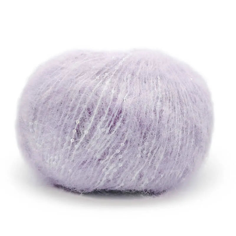 Gran Galà | Mondial | Filato con paillettes | 50% alpaca baby 25% microfibra PA 25% microfibra PL | 50gx125m