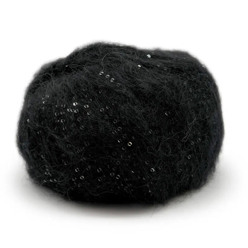 Gran Galà | Mondial | Filato con paillettes | 50% alpaca baby 25% microfibra PA 25% microfibra PL | 50gx125m