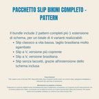 Pacchetto Slip Bikini completo: 2 modelli