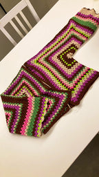 Tutorial cardigan granny con frange