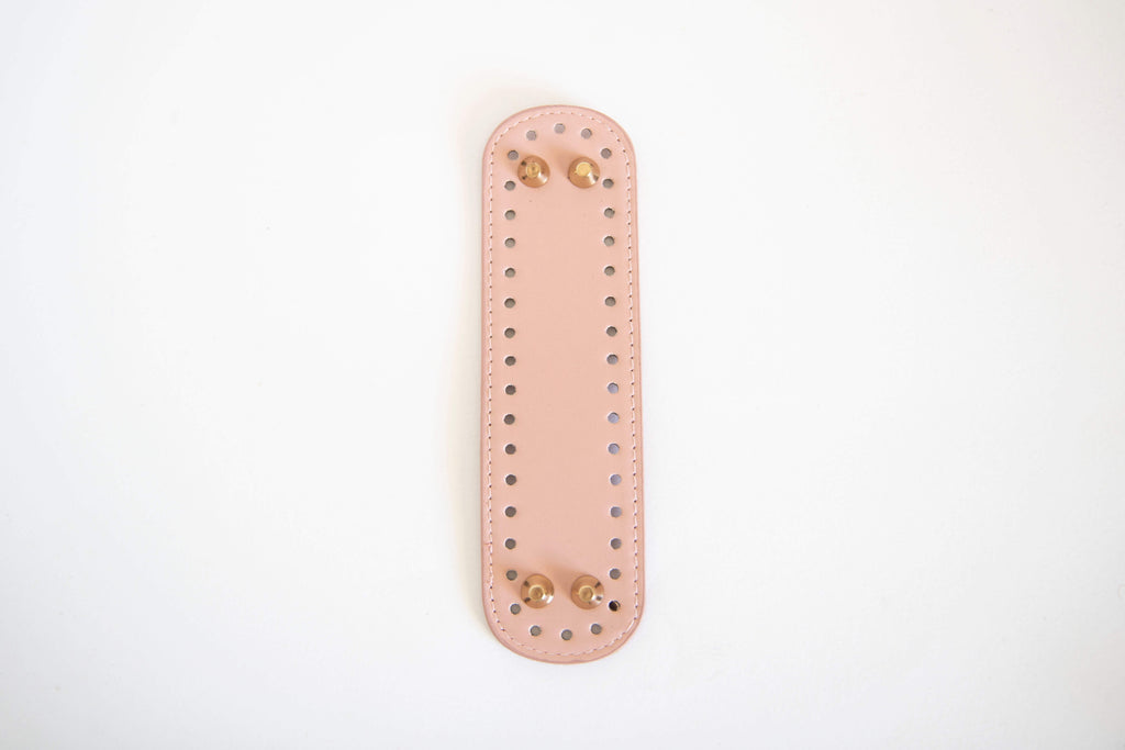 Fondo per borse in similpelle con piedini 18x5cm