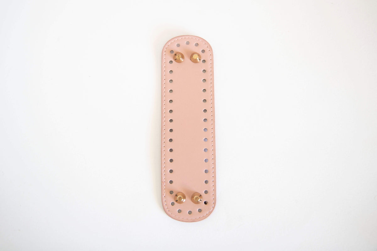 Fondo per borse in similpelle con piedini 18x5cm