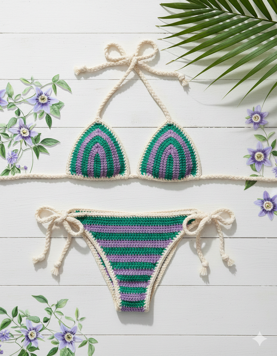 Kit Bikini - Passiflora