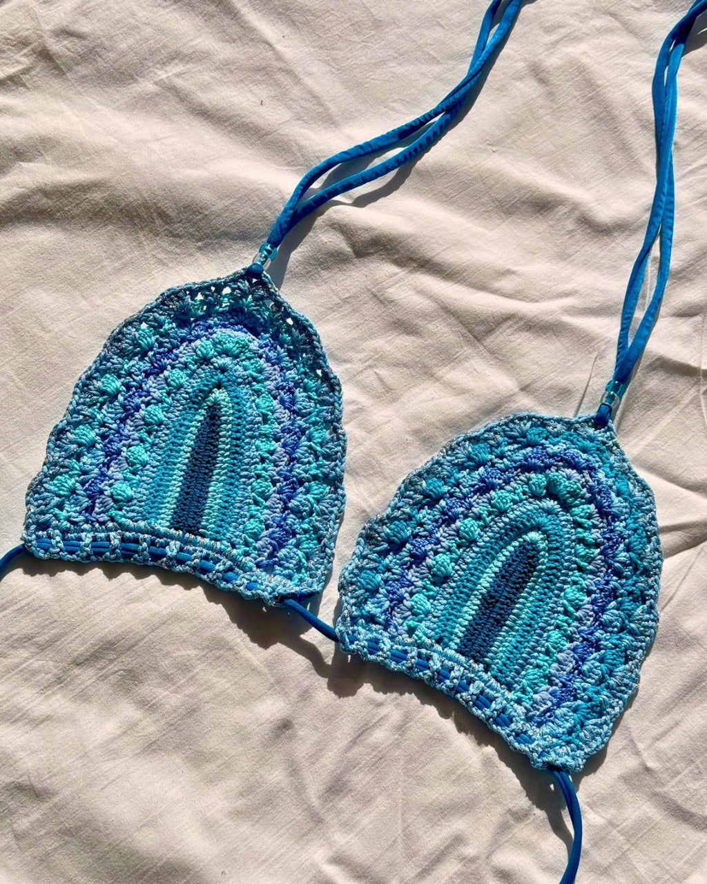 Video Tutorial Bikini con motivo effetto Pizzo