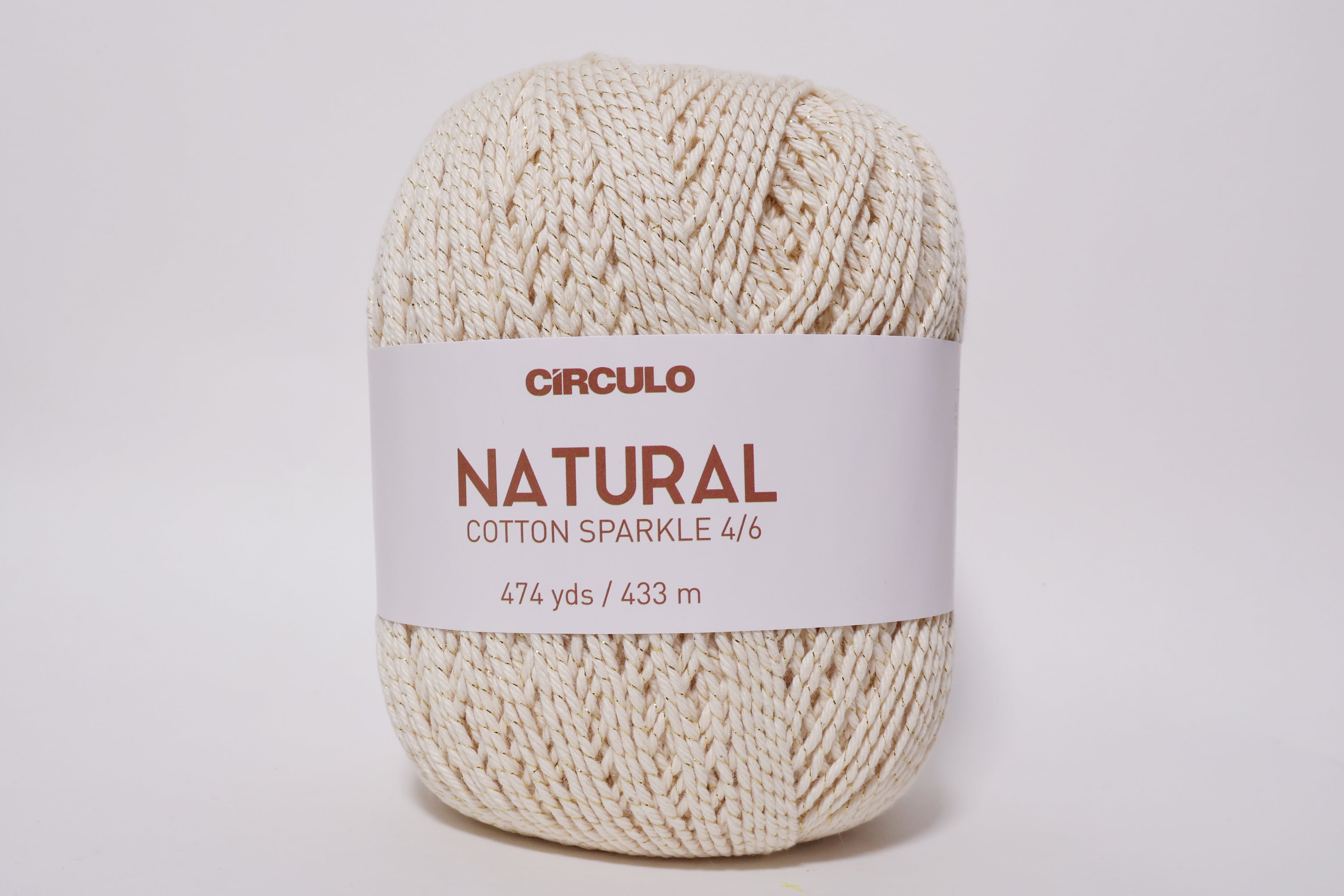 Cotone con Lurex | Natural Sparkle | Circulo