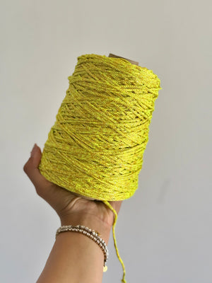 GIALLO FLUO LUREX ORO